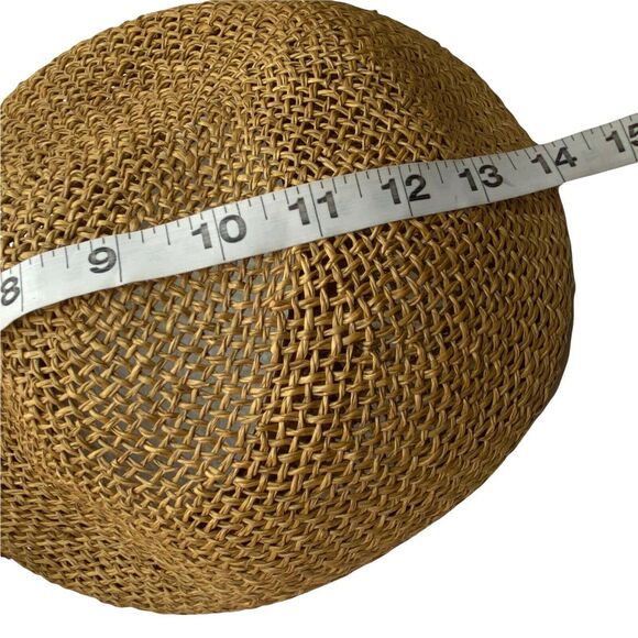 Newspaper Boy Straw Hat Vintage Country Gentleman Mens Brown Applejack One Size - Picture 8 of 14